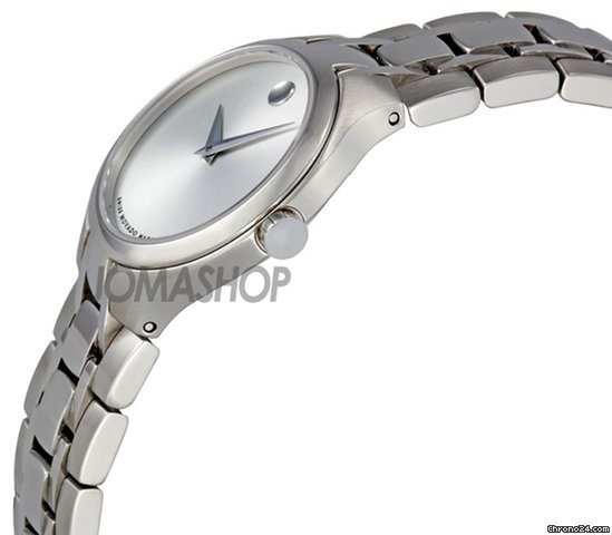Movado Silver Dial Stainless Steel Ladies Watch 0606451 WATCHES 2