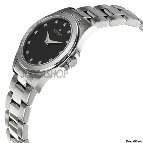 Movado Junior Sport Ladies Diamond Watch 0605963 WATCHES 2