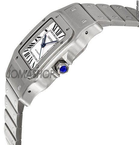 Cartier Santos Galbee XL Steel Mens Watch W20098D6 WATCHES 2