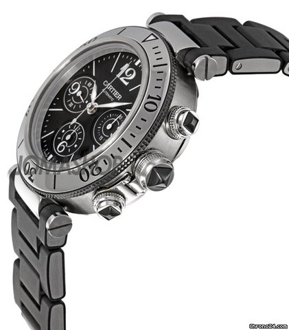 Cartier Pasha Seatimer Mens Watch W31088U2 WATCHES 2