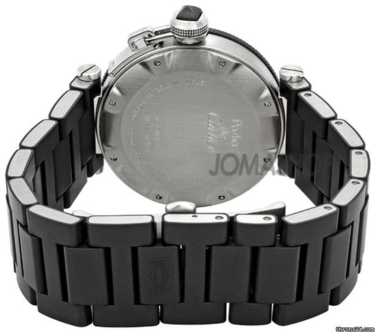 replica Cartier Pasha Seatimer Steel Rubber Mens Watch W31077U2 WATCHES 1