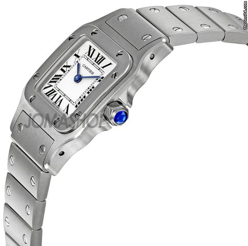 Cartier Santos Steel Ladies Watch W20056D6 WATCHES 2