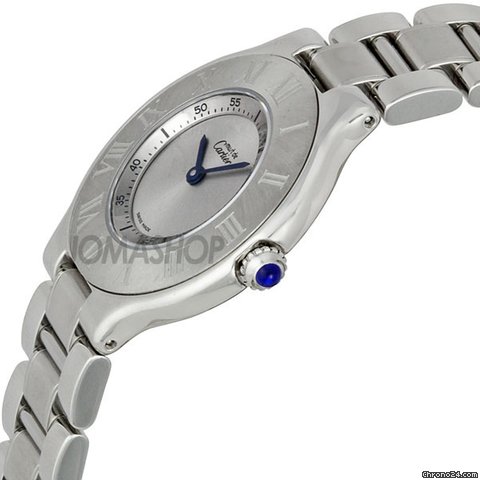 Cartier Must 21 Steel Mens Watch W10110T2 WATCHES 2