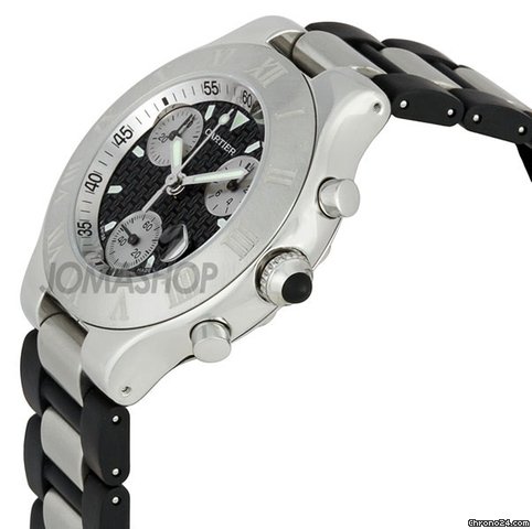 Cartier Must 21 Chronoscaph Mens Watch W10125U2 WATCHES 2