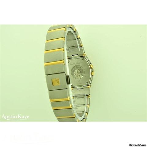 Omega Constellation Bi-metal quartz on bracelet WATCHES 2