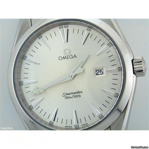 Omega Seamaster Aquaterra steel quartz on bracelet WATCHES 2