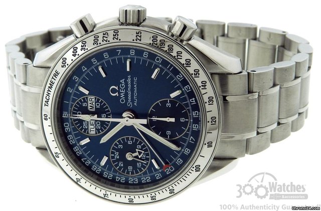 Omega Speedmaster Automatic Chronograph Triple Calendar 37mm Watch WATCHES 2