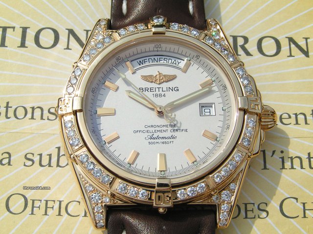 Breitling HEADWIND IN VOLLGOLD 18K 750 WATCHES 2