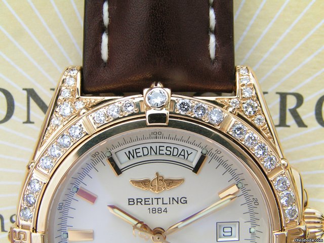 replica Breitling HEADWIND IN VOLLGOLD 18K 750 WATCHES 1