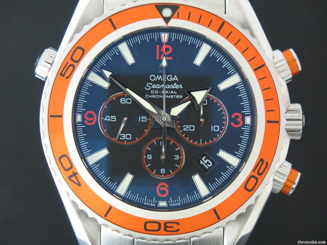 Omega Seamaster Planet Ocean Co-axial Chronometer WATCHES 2