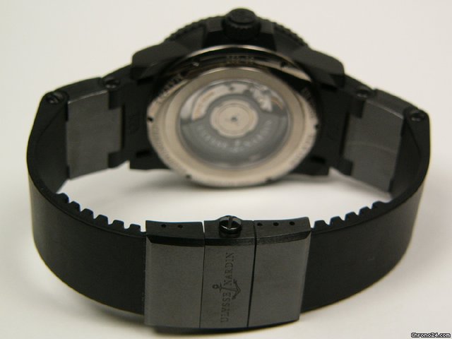 Ulysse Nardin Black Ocean Monaco steel and rubber limited edition WATCHES 2