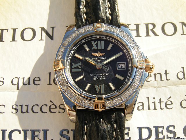 Breitling Cockpit Lady schwarzes Zifferblatt WATCHES 2