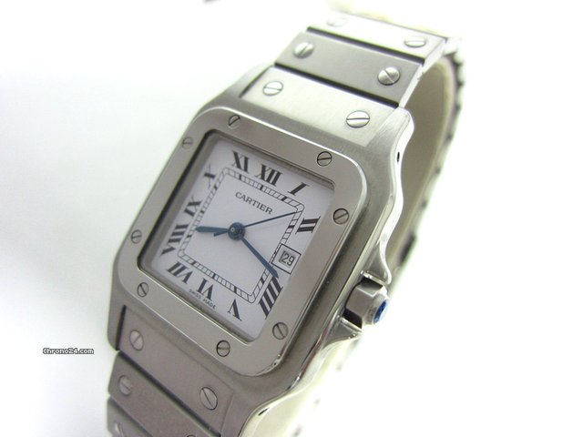 Cartier Santos CarreeGM Stahl Herren WATCHES 2