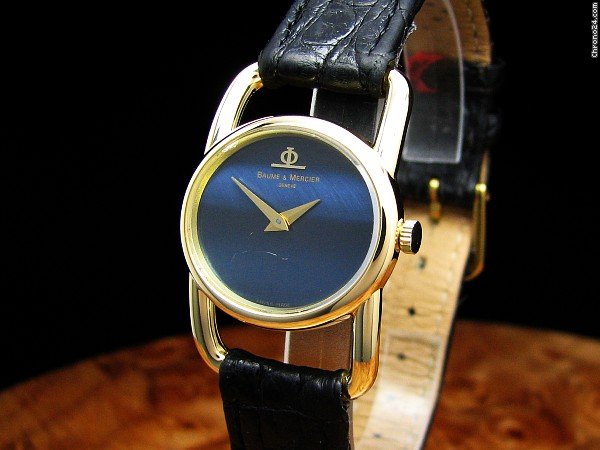 replica Baume & Mercier & Exklusive Lucchetto 18kt Gold Damenuhr WATCHES 1