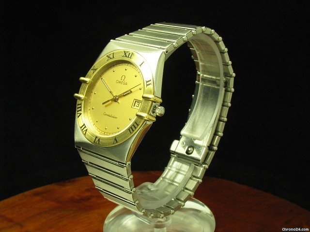 Omega Constellation 18kt Gold/ Edelstahl Herrenuhr WATCHES 2