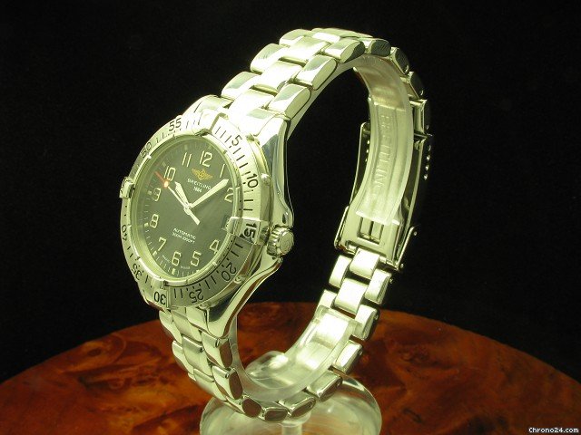 Breitling Colt Automatic Edelstahl Herrenuhr Mit Datum Ref. 17035 WATCHES 2