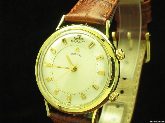 replica Jaeger-LeCoultre Memovox Gold Mantel Herrenuhr 1959 / Ref 3041 WATCHES 1