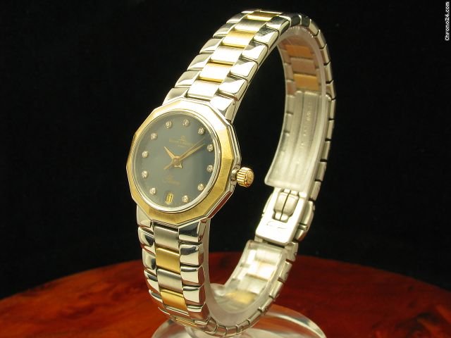 Baume & Mercier & Riviera 18kt Gold / Edelstahl Damenuhr WATCHES 2