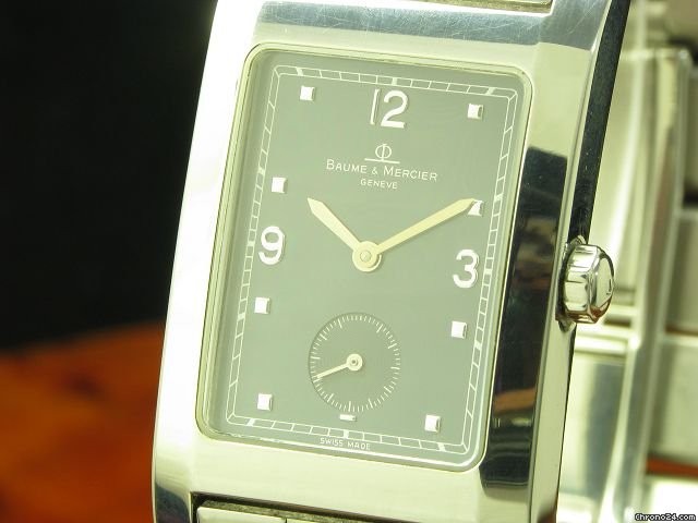 replica Baume & Mercier & Hampton Edelstahl Damenuhr Inkl. Box WATCHES 1