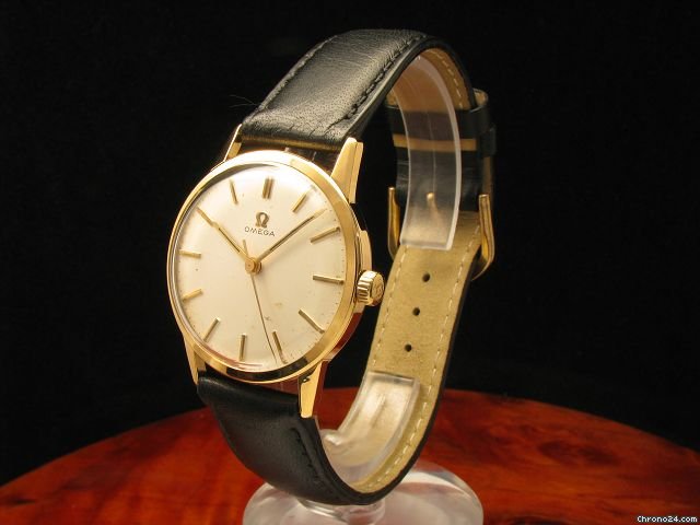 Omega Gold Mantel Edelstahl Handaufzug Herrenuhr WATCHES 2