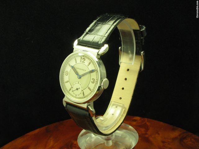 Longines Herrenuhr Stahl Mit Two-tone-dial Von 1941 WATCHES 2