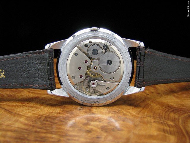 Movado Edelstahl Herrenuhr Von 1955 WATCHES 2