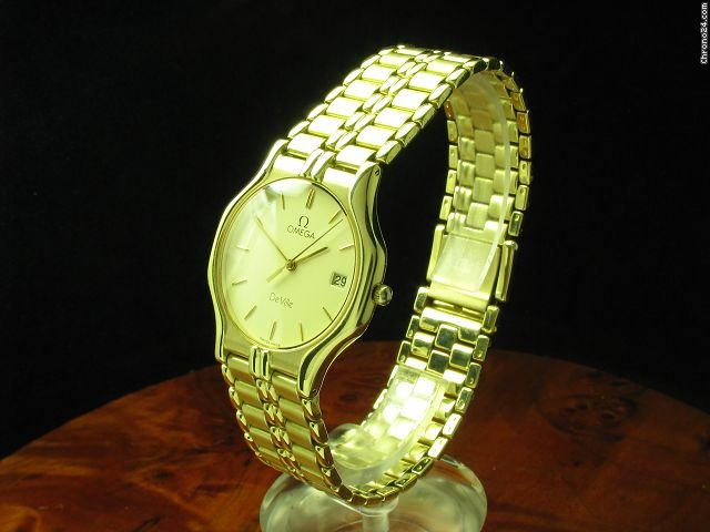 Omega De Ville 14kt 585 Gold Herrenuhr WATCHES 2