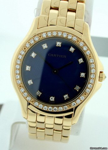 Cartier Cougar Yellow Gold Pre-owned WATCHES 2