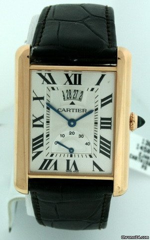 replica Cartier Tank Rose Gold Pre-owned WATCHES 1