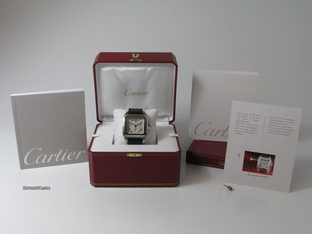 replica Cartier Santos 100 Stahl Chronograph Automatik Gm 51x42 WATCHES 1