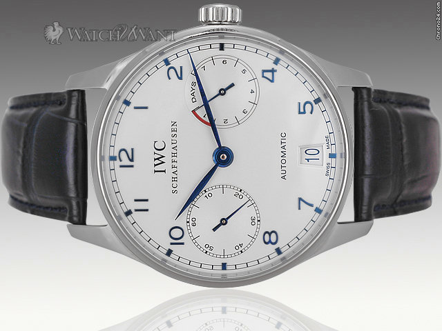 IWC Portuguese Automatic - Reference 5001 - 7 Days Power Reserve - 42mm Stainless Steel WATCHES 2