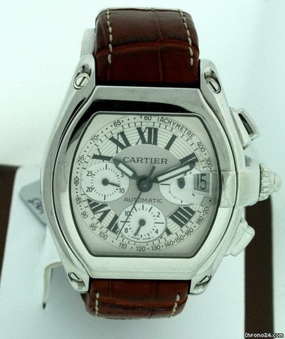 Cartier Roadster Men's W62019X6 Pre-owned WATCHES 2