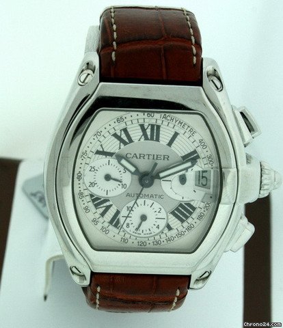 replica Cartier Roadster Men's W62019X6 Pre-owned WATCHES 1