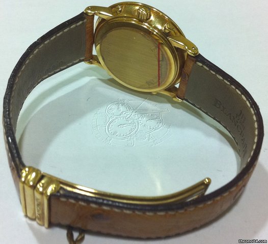 replica Blancpain VILLERET TRIPLE DATE MOONPHASE 18K GOLD MENS WATCH WATCHES 1