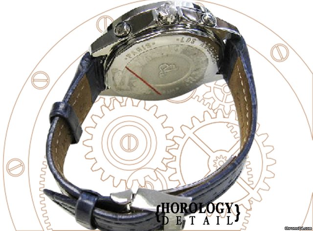 replica Jacob & Co. 5 Time Zone Diamond Accent Watch - JC54PDA WATCHES 1
