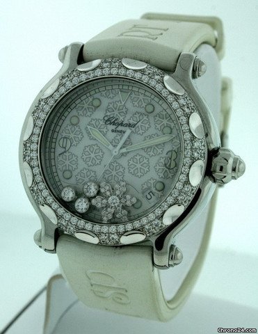replica Chopard Happy Sport Snow Flake 28/8946 Pre-owned WATCHES 1
