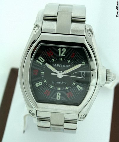 replica Cartier Roadster Men's W62004V3 Pre-owned WATCHES 1