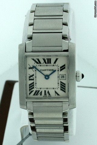 Cartier Tank Francaise Mid-Size W51011Q3 Pre-owned WATCHES 2