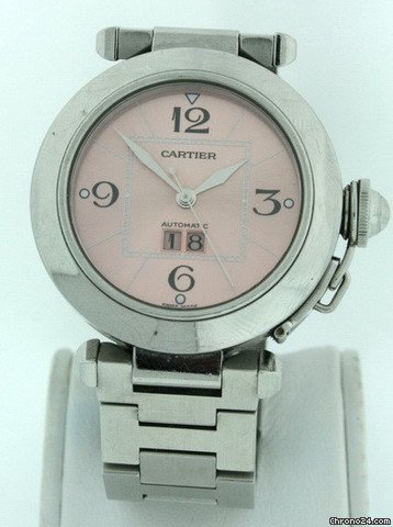 replica Cartier Pasha C Mid Size W31058M7 Pre-owned WATCHES 1