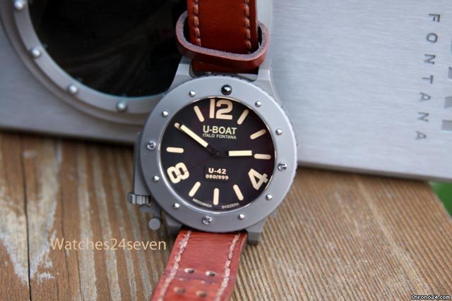U-Boat U-42 Edizione Speciale Titanium Submersible Instrument WATCHES 2
