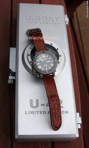 replica U-Boat U-42 Edizione Speciale Titanium Submersible Instrument WATCHES 1