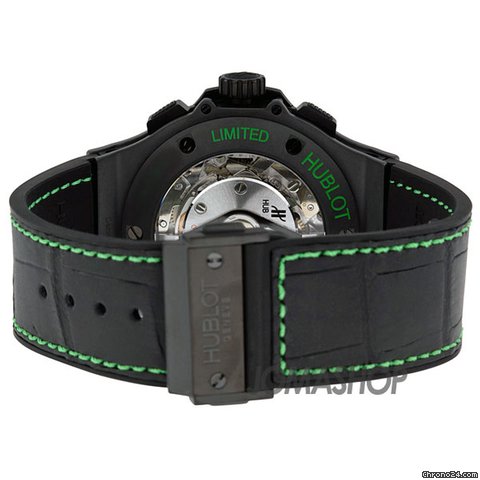 replica Hublot All Black and Green Carat Mens Watch 301CI1190GRABG11 WATCHES 1