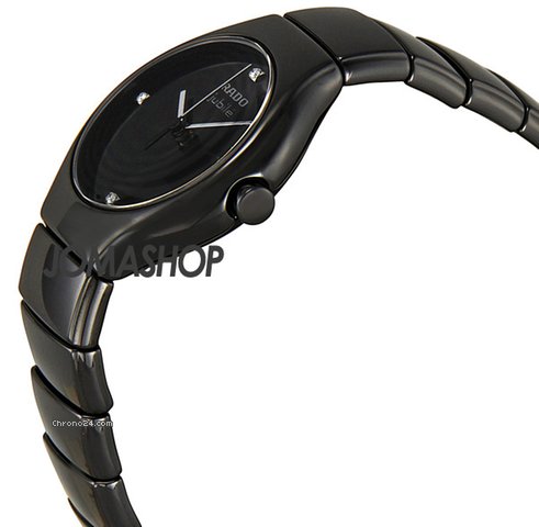 Rado True Black Ceramic Ladies Watch R27655742 WATCHES 2