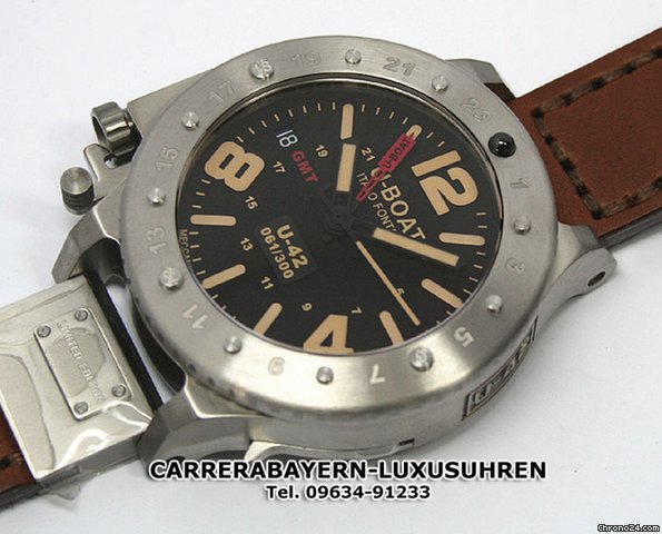 U-Boat U-42 GMT Titan limited Edition WATCHES 2