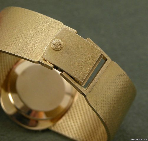 replica Patek Philippe 18K DRESS WATCH ON MESH BRACELET WATCHES 1