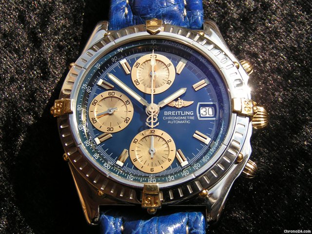 replica Breitling Chronomat Chronometre GT blaues ZB WATCHES 1 