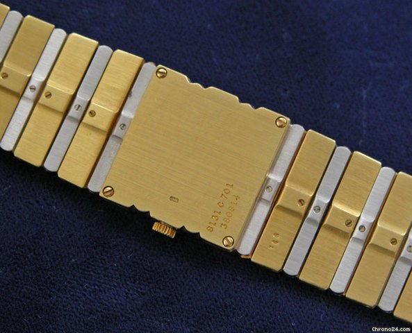 Piaget TUTONE QUARTZ ONYX DIAL WATCHES 2