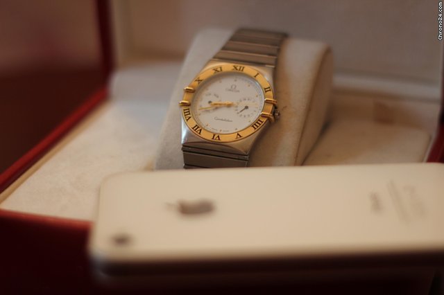 replica Omega Constellation Bezel Gold WATCHES 1