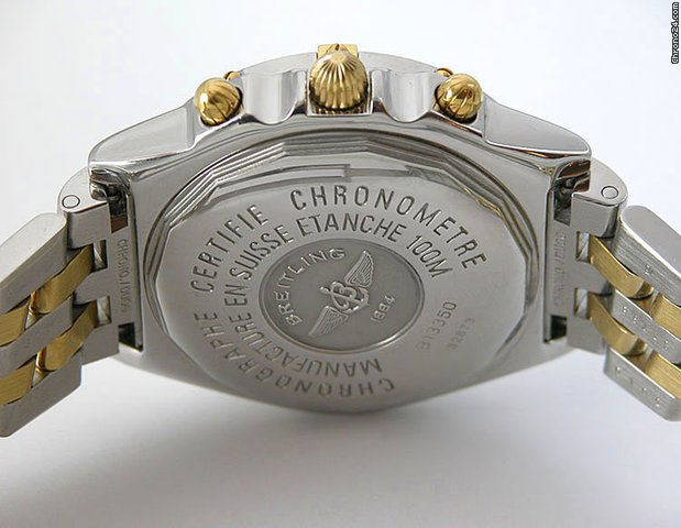 Breitling TWO TONE WINDRIDER CHRONOMAT AUTOMATIC WATCHES 2