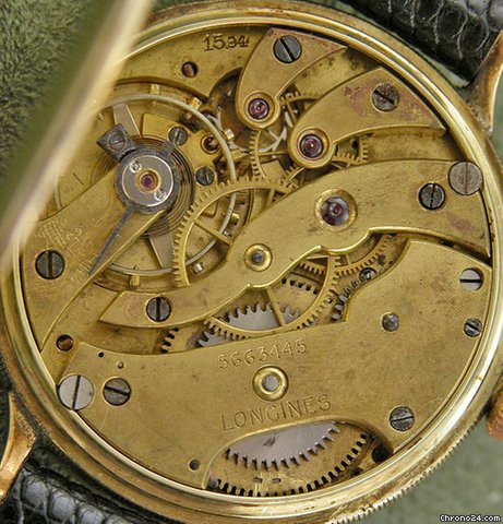replica Longines 14K OFFICERS VINTAGE WATCHES 1